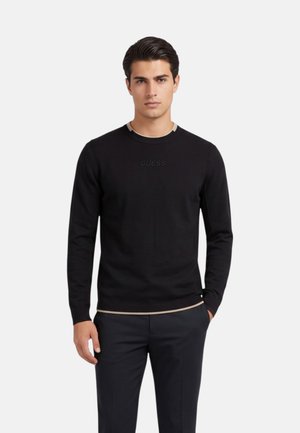 Guess, MAGLIONE - Maglione - nero