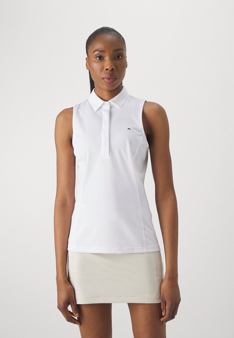 J.LINDEBERG Sports - DENA SLEEVELESS - Piké - white, Förstora