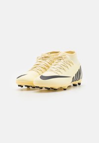 Nike Performance JR MERCURIAL CLUB FG/MG UNISEX - Botines de fútbol para terreno firme - lemonade/black