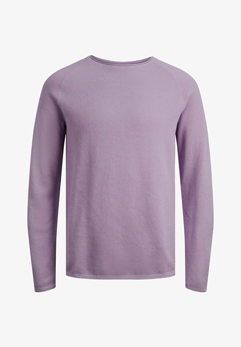 Jack & Jones JJEHILL CREW NECK - Džemperis - purple rose
