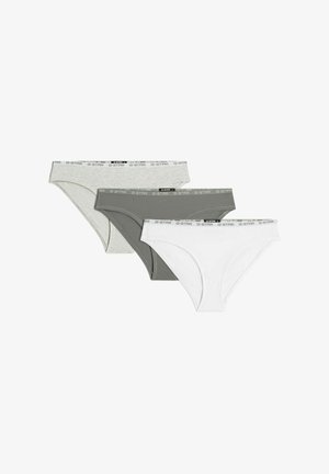 G-STAR, G-STAR SLIP UNTERWÄSCHE IM 3-PACK - Slip - white grey