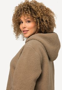 Ulla Popken Fleecejacke - pink mottled