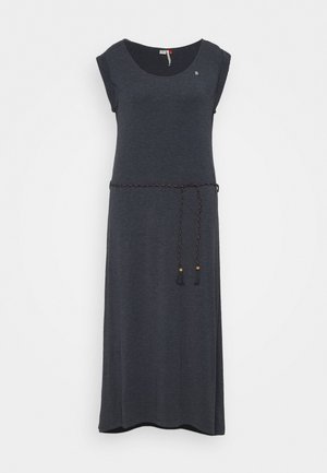 TAG LONG - Vestito lungo - navy