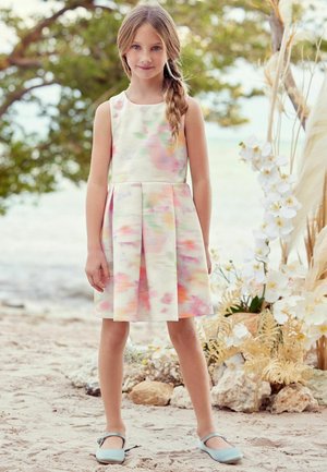 REGULAR FIT - Nappali ruha - pink lilac purple soft floral