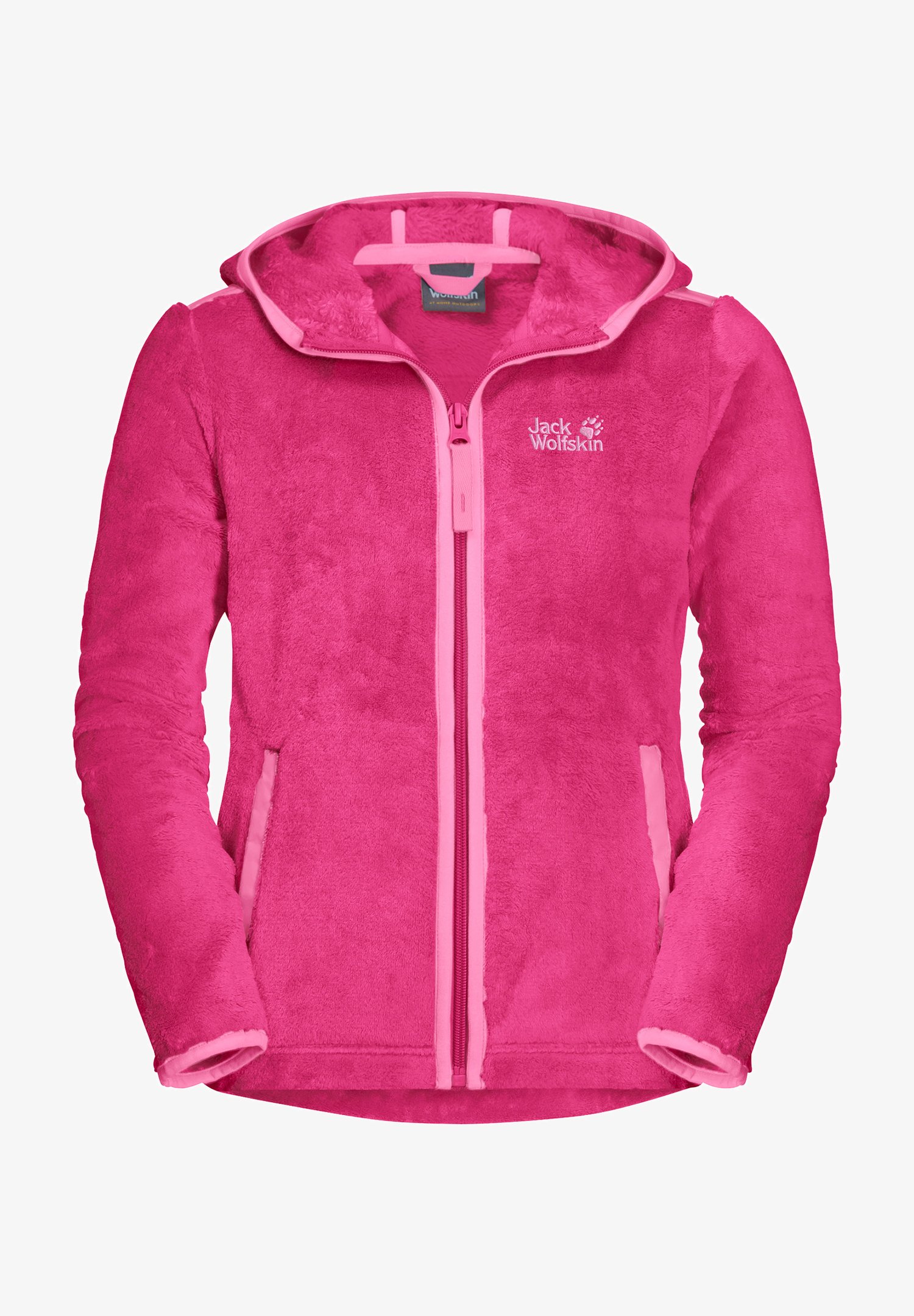 Jack Wolfskin NEPALI Fleecejacke pink peony/pink Zalando