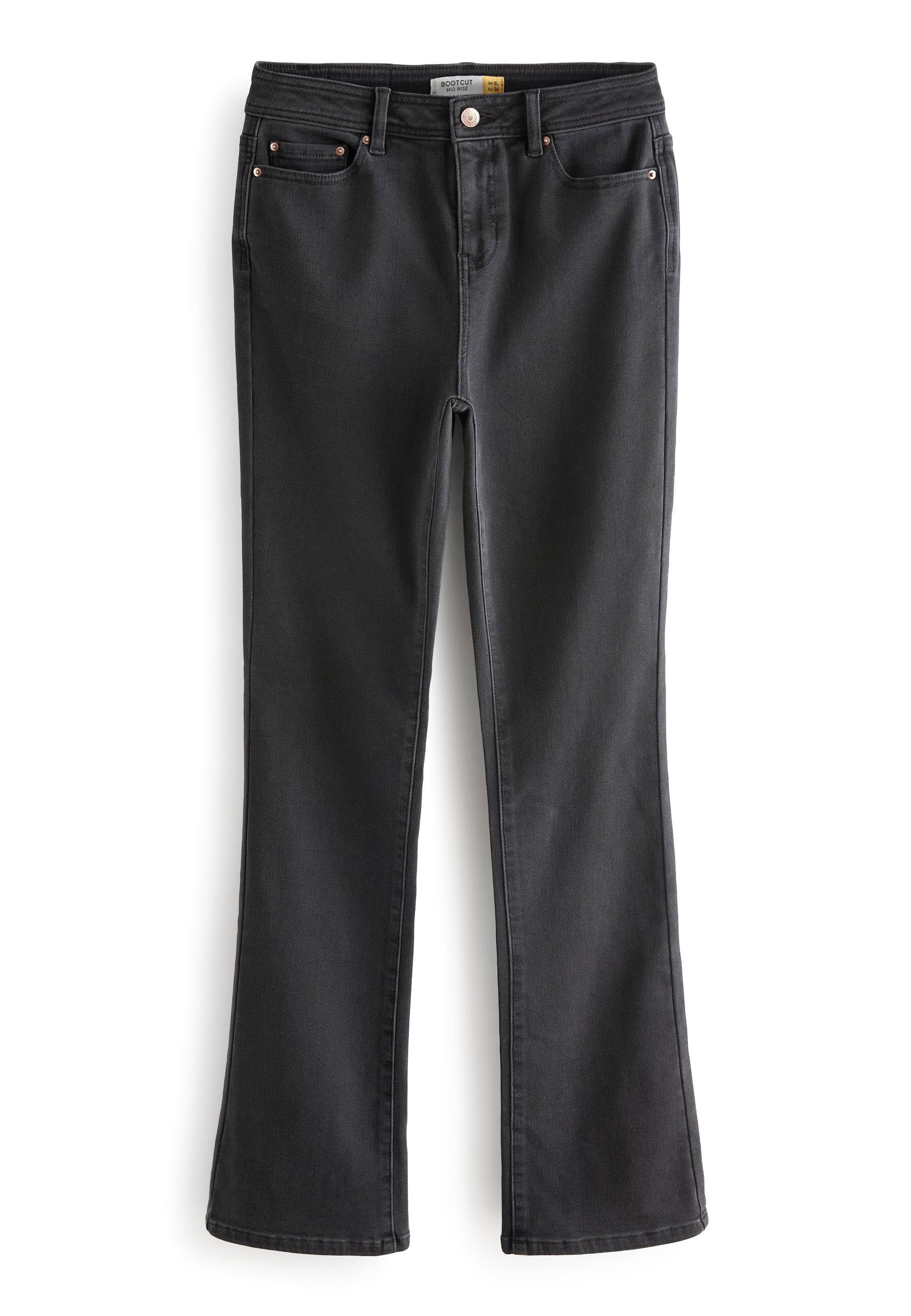 Jean Bootcut Délavé Bleu Foncé NEXT - Taille 32 (jambe 31) - Pour Fille Ado 15 Ans - Occasion Très Bon état