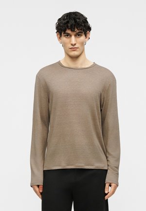 COMA - Μπλούζα με μακριά μανίκια - brindle