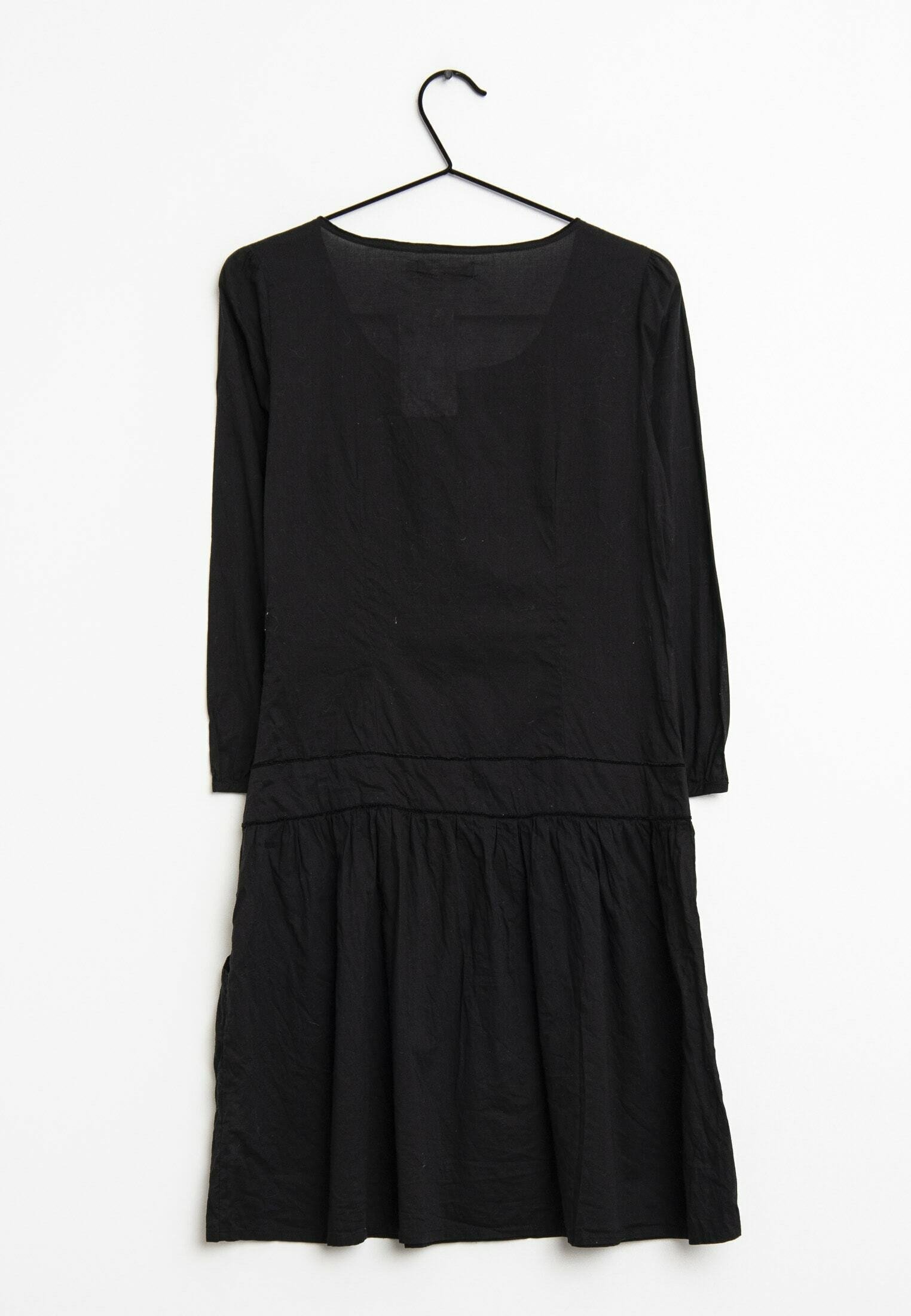 Springfield Vestido camisero - black/negro - Zalando.es