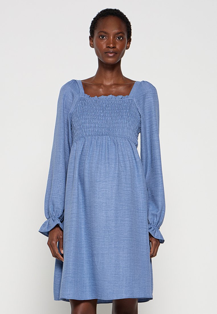 Mamalicious Jurk blauw Mamalicious Jurk blauw