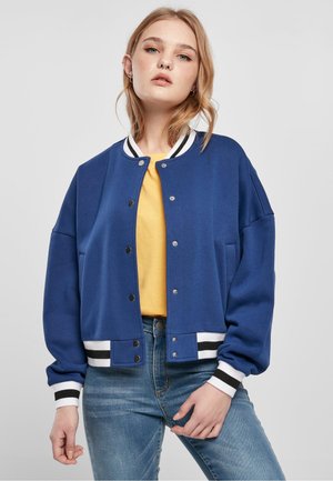 Urban Classics OVERSIZED COLLEGE SWEAT  - Bombejakke - spaceblue
