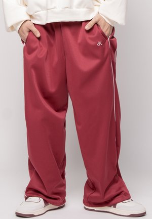 Kaotiko PANT HARPER UNISEX - Παντελόνι φόρμας - red