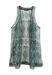Next SEQUIN COVER-UP - Väst - khaki green