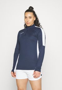 Nike Performance - ACADEMY DRILL TOP BRANDED - Pitkähihainen paita - obsidian/white Pienoiskuva 1