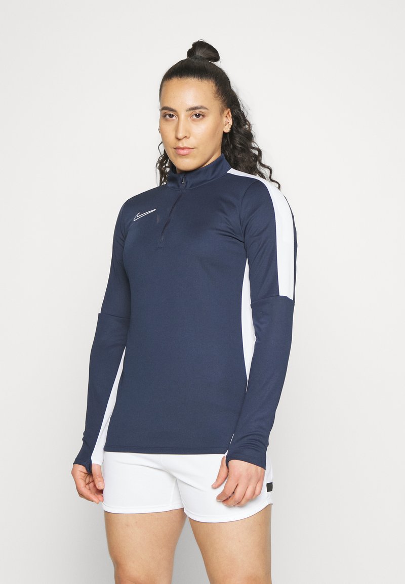 Nike Performance - ACADEMY DRILL TOP BRANDED - Long sleeved top - obsidian/white, Enlarge