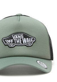 Vans CLASSIC PATCH CURVED BILL TRUCKER - Gorra - iceberg green