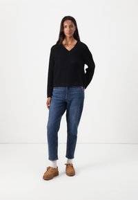 TOM TAILOR DENIM V NECK - Maglione - deep black