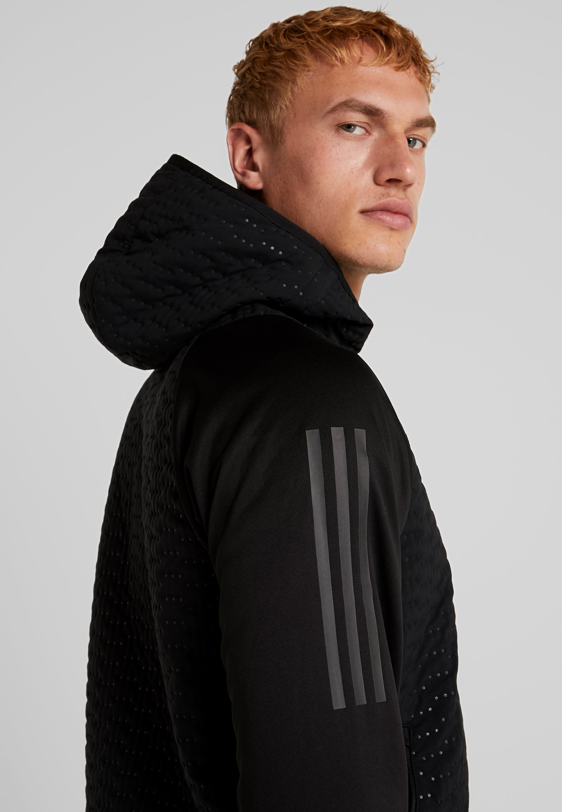 adidas Performance DAY 2 NITE Trainingsjacke black adidas Performance Day 2 Nite Trainingsjacke Herren