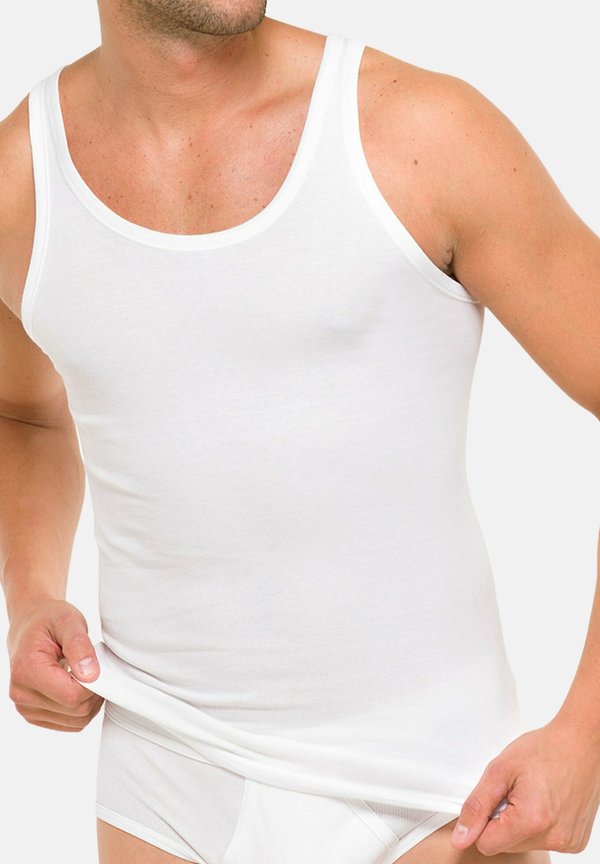 4 PACK - Undershirt - weiß