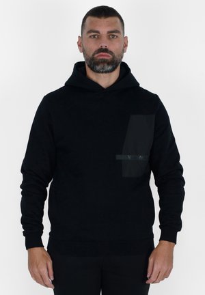 Felpa con cappuccio - nero