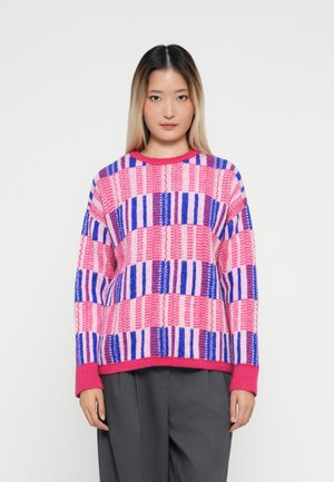 ONLIRIS O NECK  - Pullover - pink yarrow