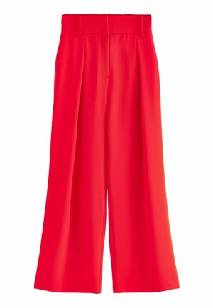 ELASTICATED BACK WIDE  - Pantaloni - red