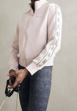 Sweat zippé - taupe