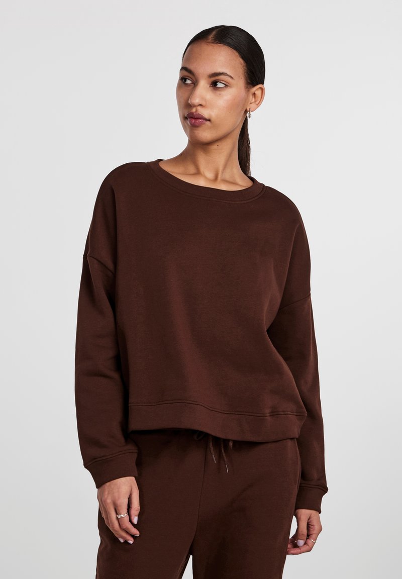 Pieces PCCHILLI - Sweatshirt - chicory coffee