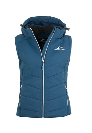KRAFLA - Waistcoat - mystic blue