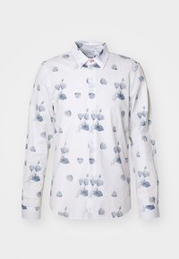 Seleccionado, white