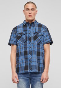 Brandit ROADSTAR - Skjorter - indigo checked