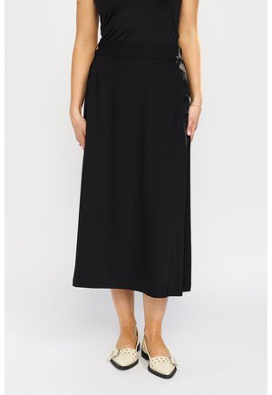 OLINE - A-linjekjol - black