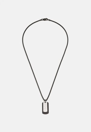 DEVON - Ketting - silver-coloured/black