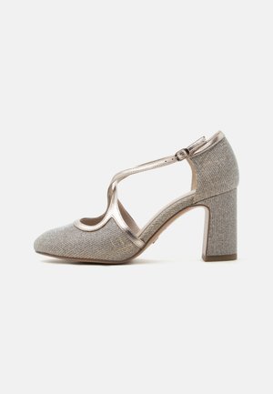 Tamaris, High heels - light gold-coloured glam