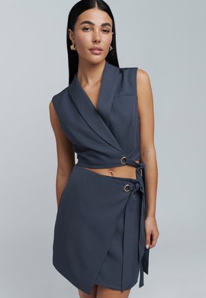 BWLDR MONTANNA - A-line skirt - charcoal
