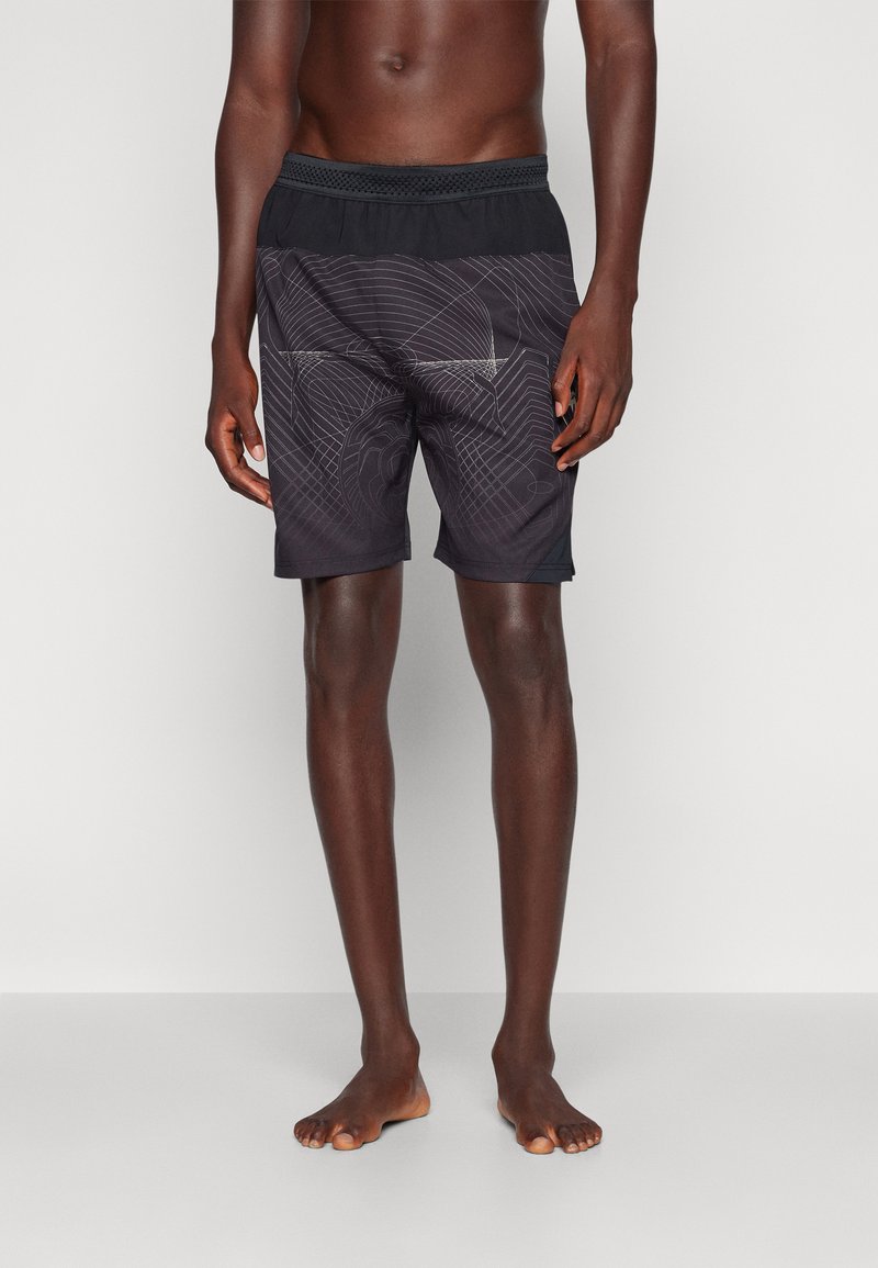 Venum G-FIT AIR TRAINING SHORT - Športne kratke hlače - deep black/desert sand