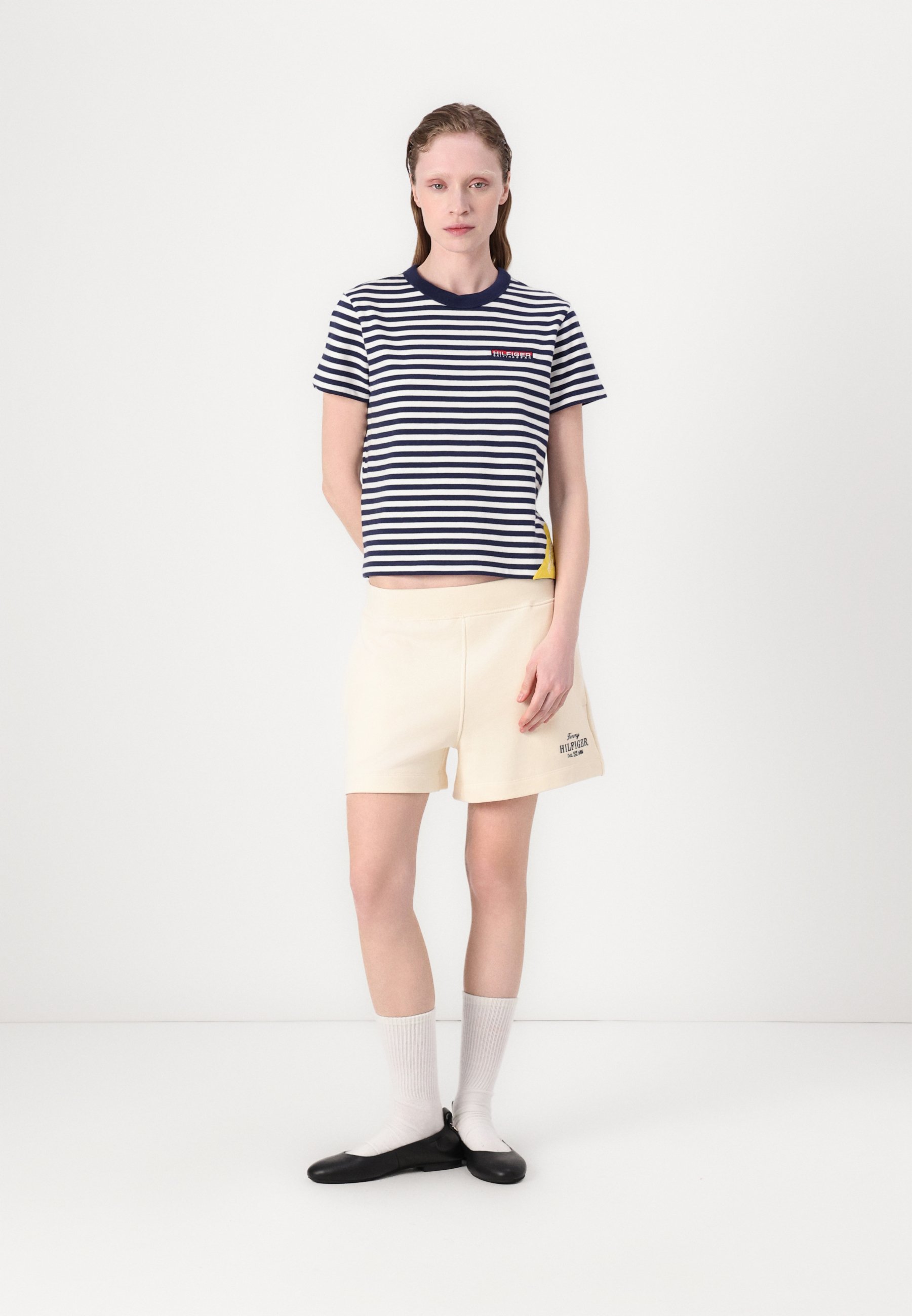 売れ筋商品|||トミー ヒルフィガー Tシャツ レディース トップス BRETON TEE - Print T-shirt - yale navy Tommy Hilfiger BRETON TEE - Print T-shirt - yale navy/dark