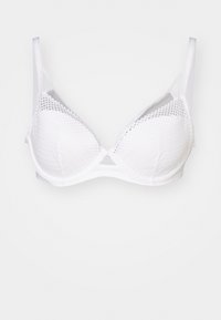 PLUNGE BRA - Grudnjaci za nošenje ispod majice kratkih rukava - white