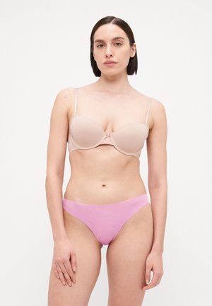 BRIEF 3 PACK - Briefs - pink/beige/red