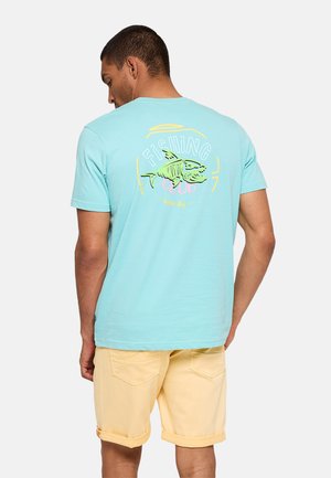 Koala Bay, KOALA BAY CAMISETA MANGA CORTA AZUL - JEREMY - Camiseta estampada - azul