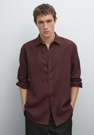 FADED - Shirt - bordeaux