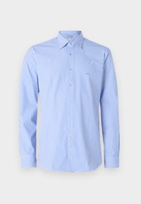 PERFORMANCE STRIPE SLIM - Shirt - blue