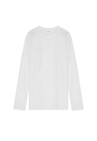 NN.07 Langarmshirt - white