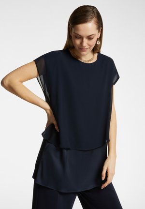 Elena Mirò CON SOVRAPPOSIZIONE - Blouse - blu