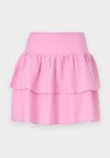 VMSUN FRILL SMOCK SHORT SKIRT - Jupe trapèze - bonbon