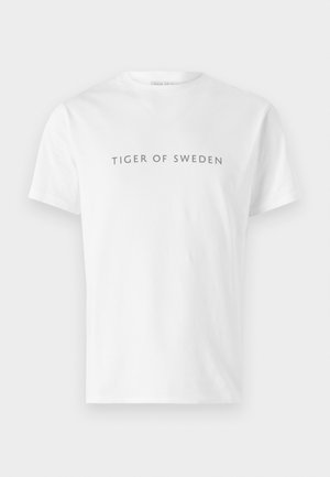 Tiger of Sweden DILLAN  - Print T-shirt - pure white