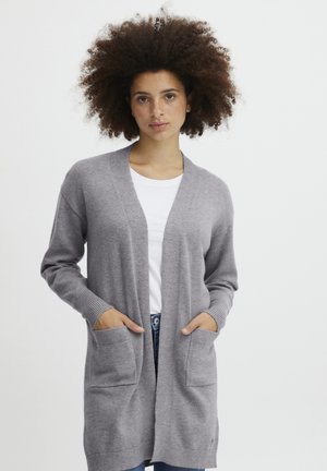 Oxmo OXRITIANA - Kardigan - mid grey melange