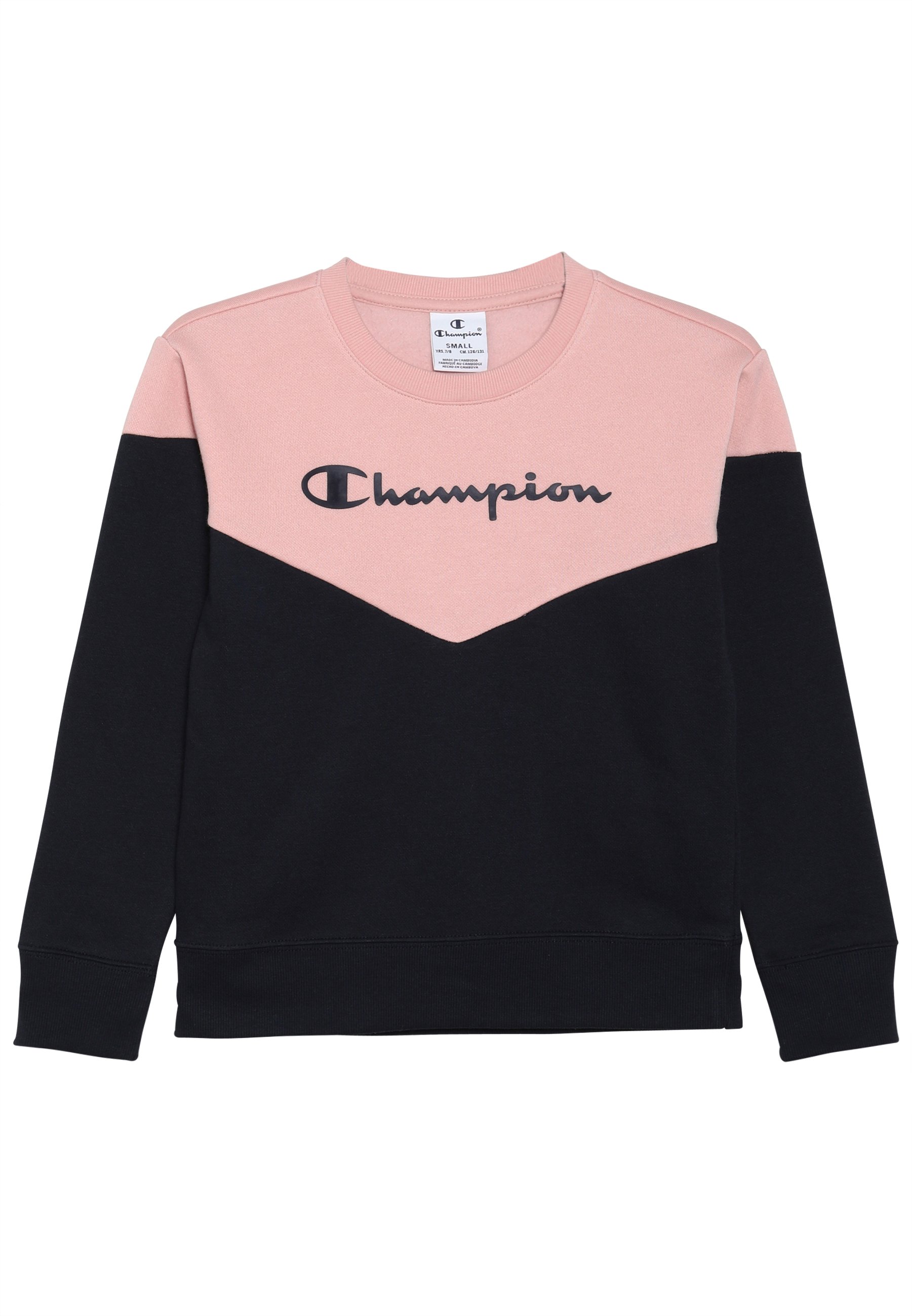 champion basic block crewneck