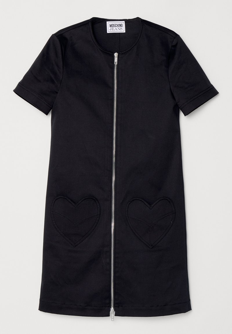 MOSCHINO JEANS Jerseyjurk zwart MOSCHINO JEANS Jerseyjurk zwart