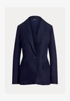LINEN BLEND TWILL BLAZER - Σακάκι - navy