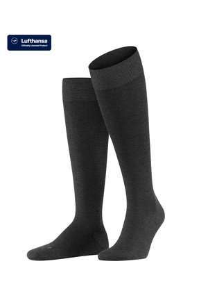 LUFTHANSA ENERGIZING WOOL - Κάλτσες μέχρι το γόνατο - anthracite melange